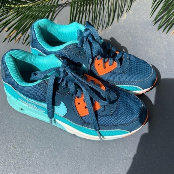 Nike Air Max 90 Children’s Running Shoes Size 5.5 - Picture 3 of 11